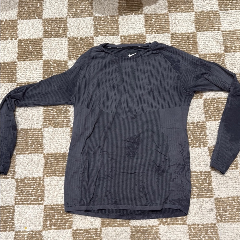 Nike Men's Black Long Sleeve Shirt